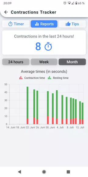 Contractions Tracker Screenshot 3