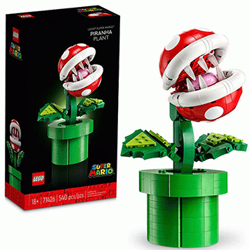 Save 20% Off the LEGO Super Mario Piranha Plant