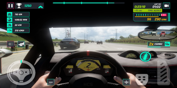 Highway Traffic Car Simulator Captura de tela 1