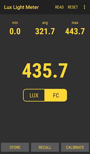 Lux Light Meter Pro應用截圖第3張