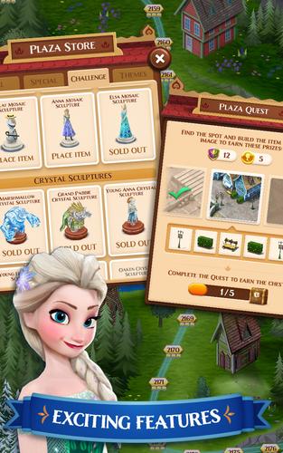 Disney Frozen Free Fall Games Capture d'écran 1