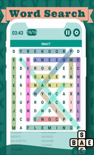 Classic Word Search Puzzle スクリーンショット 0