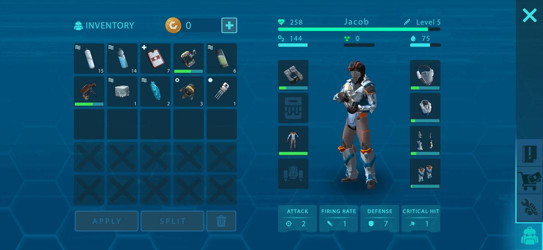 Space Stars: RPG Survival Pro 스크린샷 0