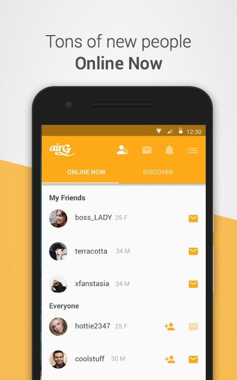 airG - Meet New Friends應用截圖第3張