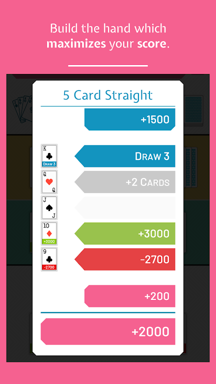 9-Draw: Poker Solitaire Puzzle Скриншот 3