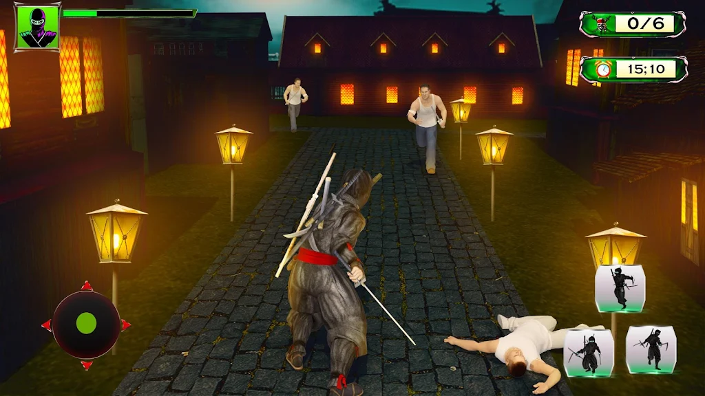 Ninja Hero Assassin Samurai Pirate Fight Shadow应用截图第1张