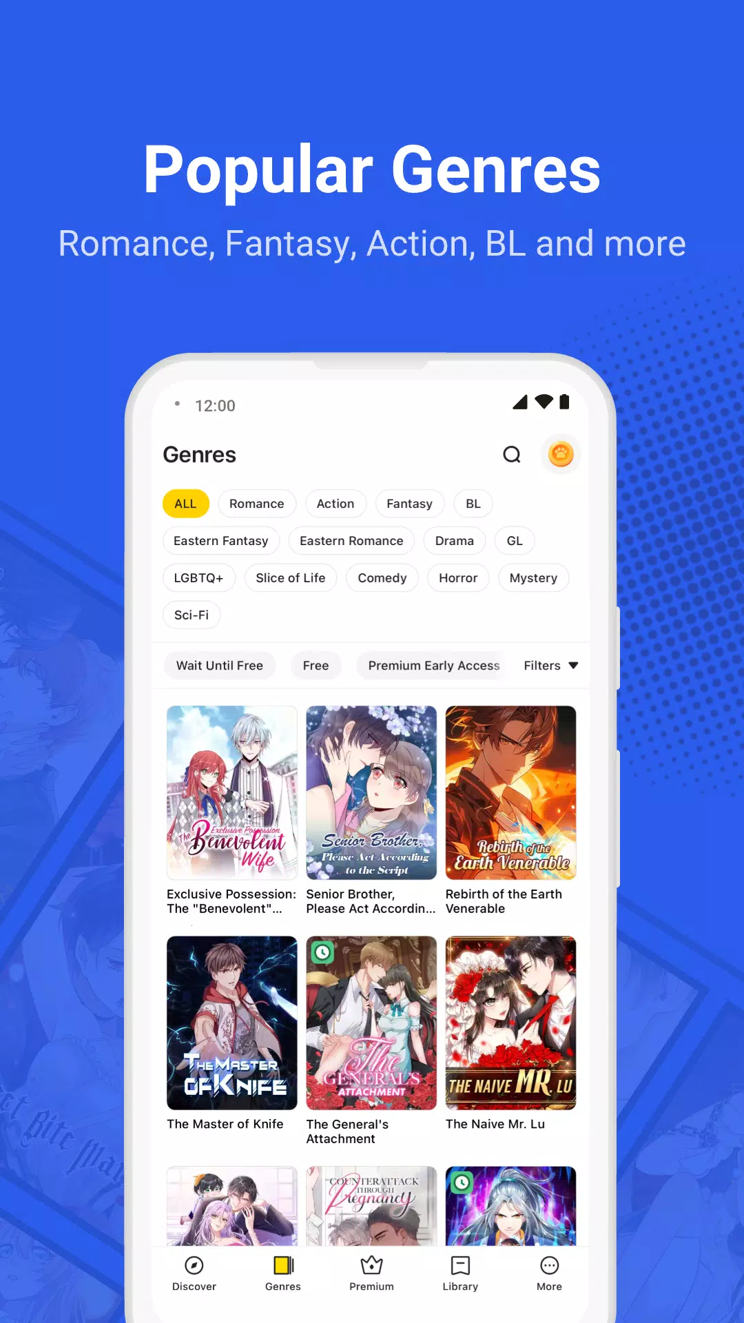 WebComics - Webtoon & Manga Capture d'écran 3