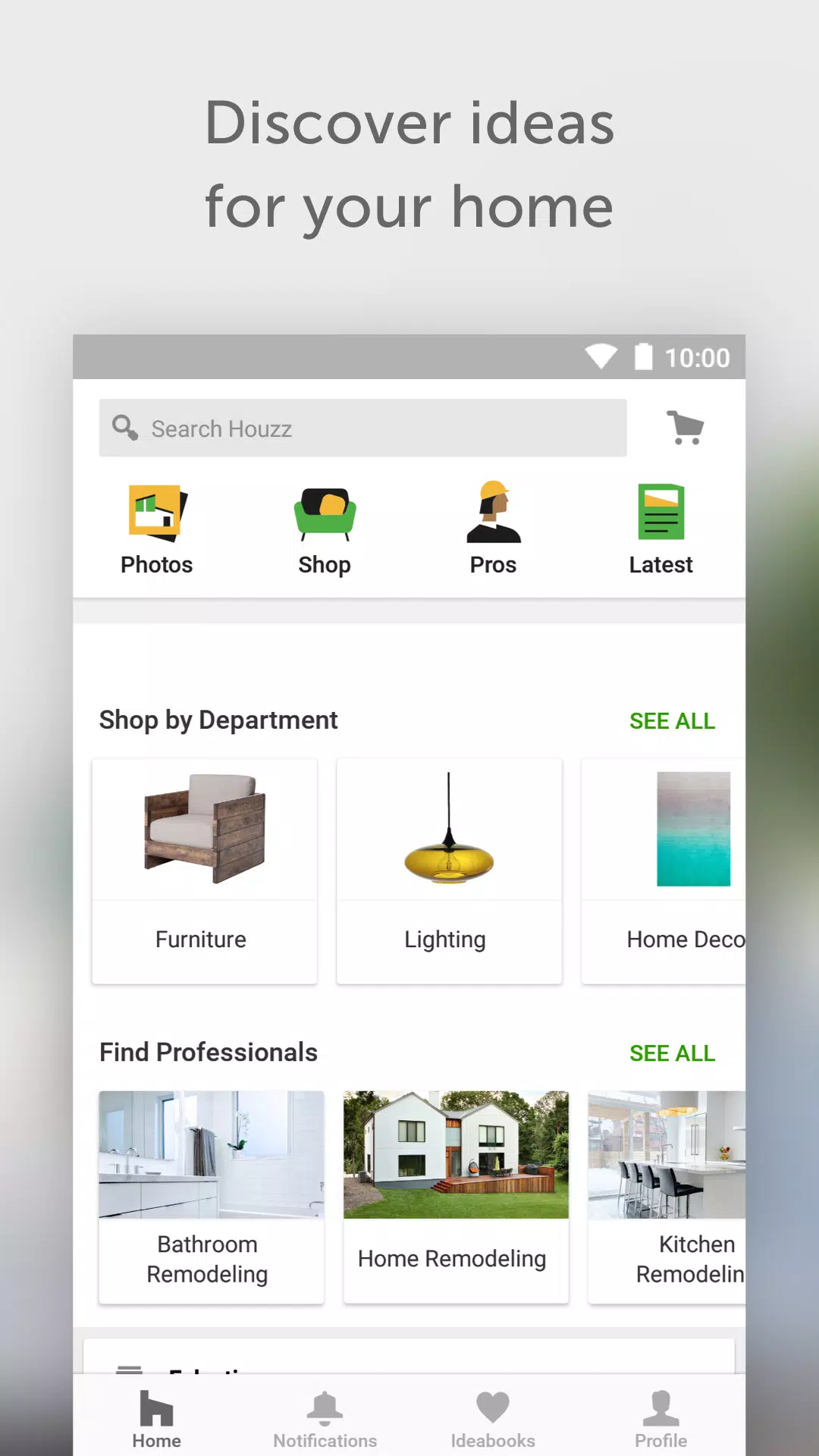 Houzz स्क्रीनशॉट 0