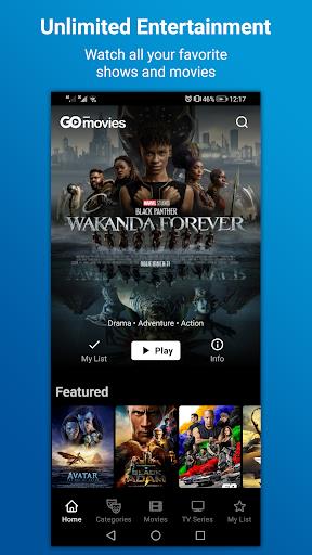 GoMovies: Watch Movies & Shows Captura de pantalla 0