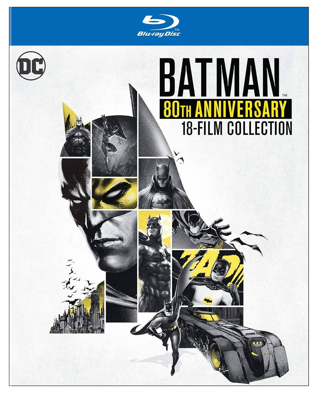 Collection Batman 80e anniversaire Blu-ray