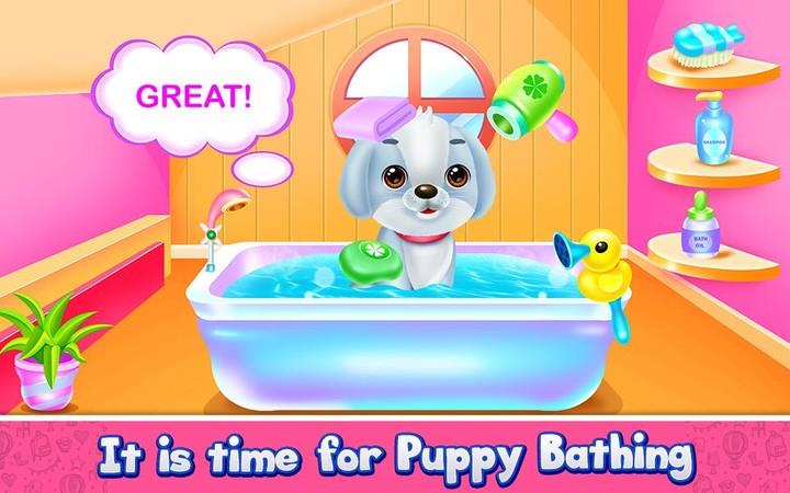 Cute Pets Caring and Dressup Captura de tela 2