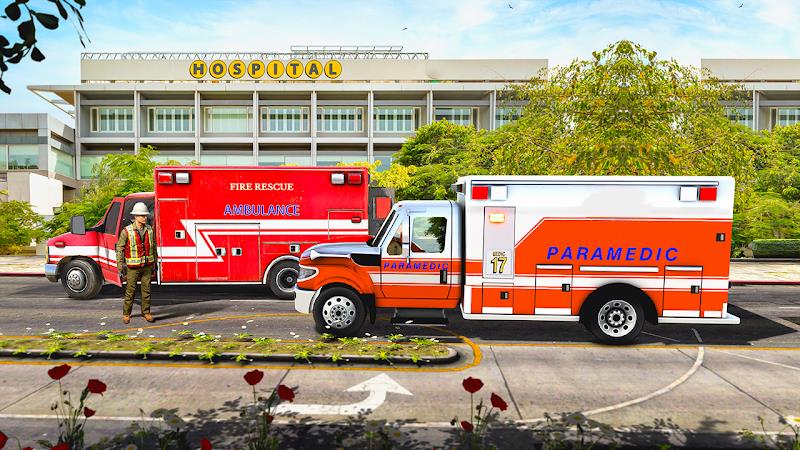 Hospital Driver Ambulance Game 스크린샷 2