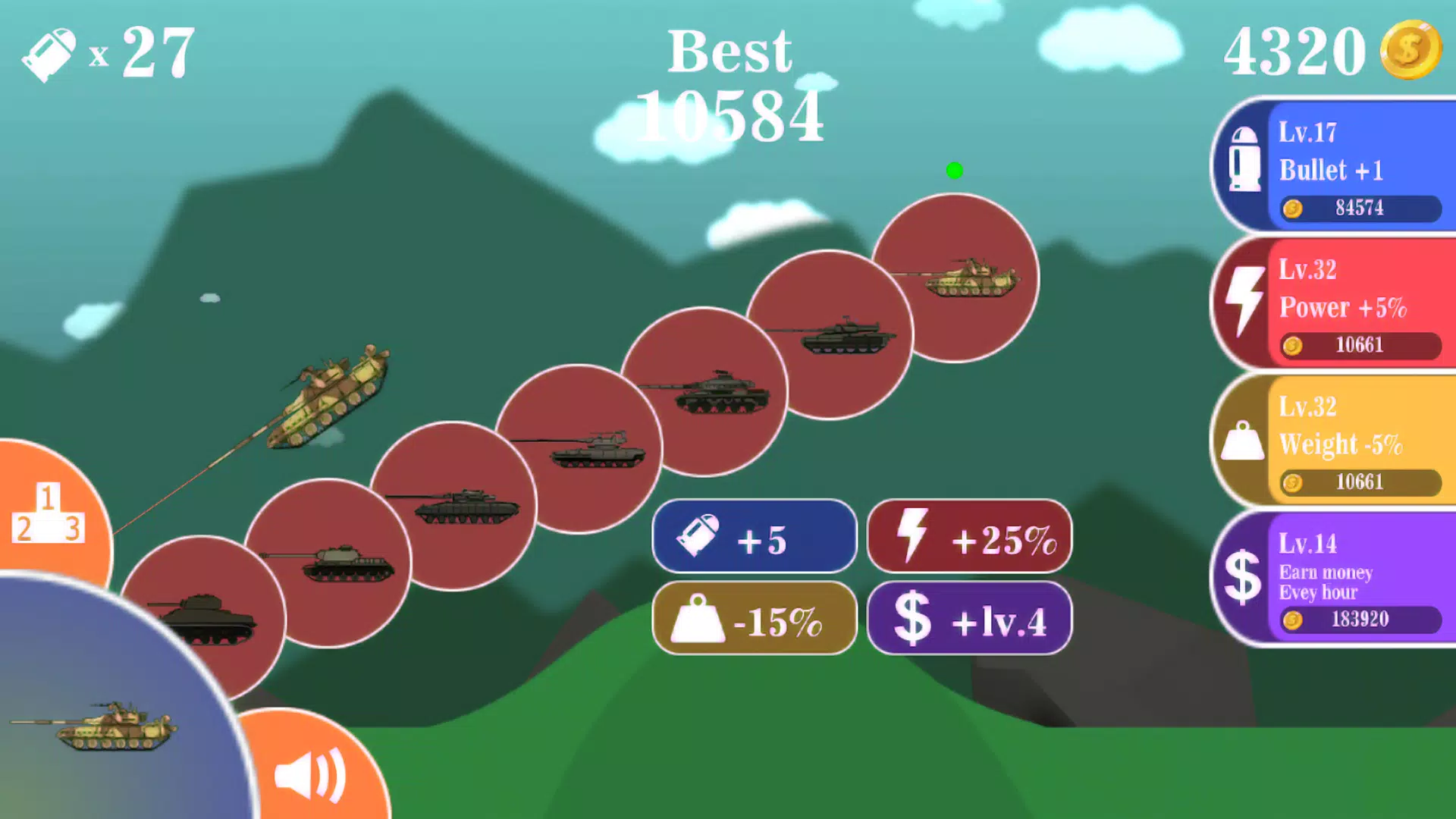 Flip the tank blast shot 스크린샷 3
