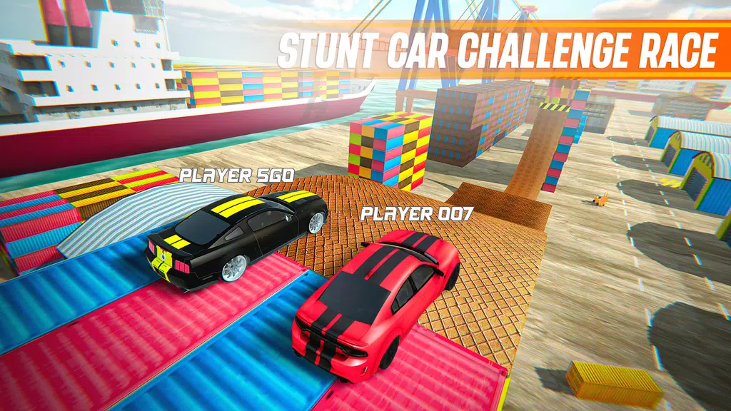 Extreme Car - stunt car games Captura de pantalla 2