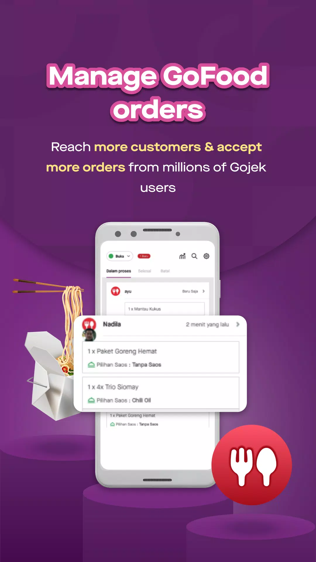 GoBiz - GoFood Merchant App スクリーンショット 2