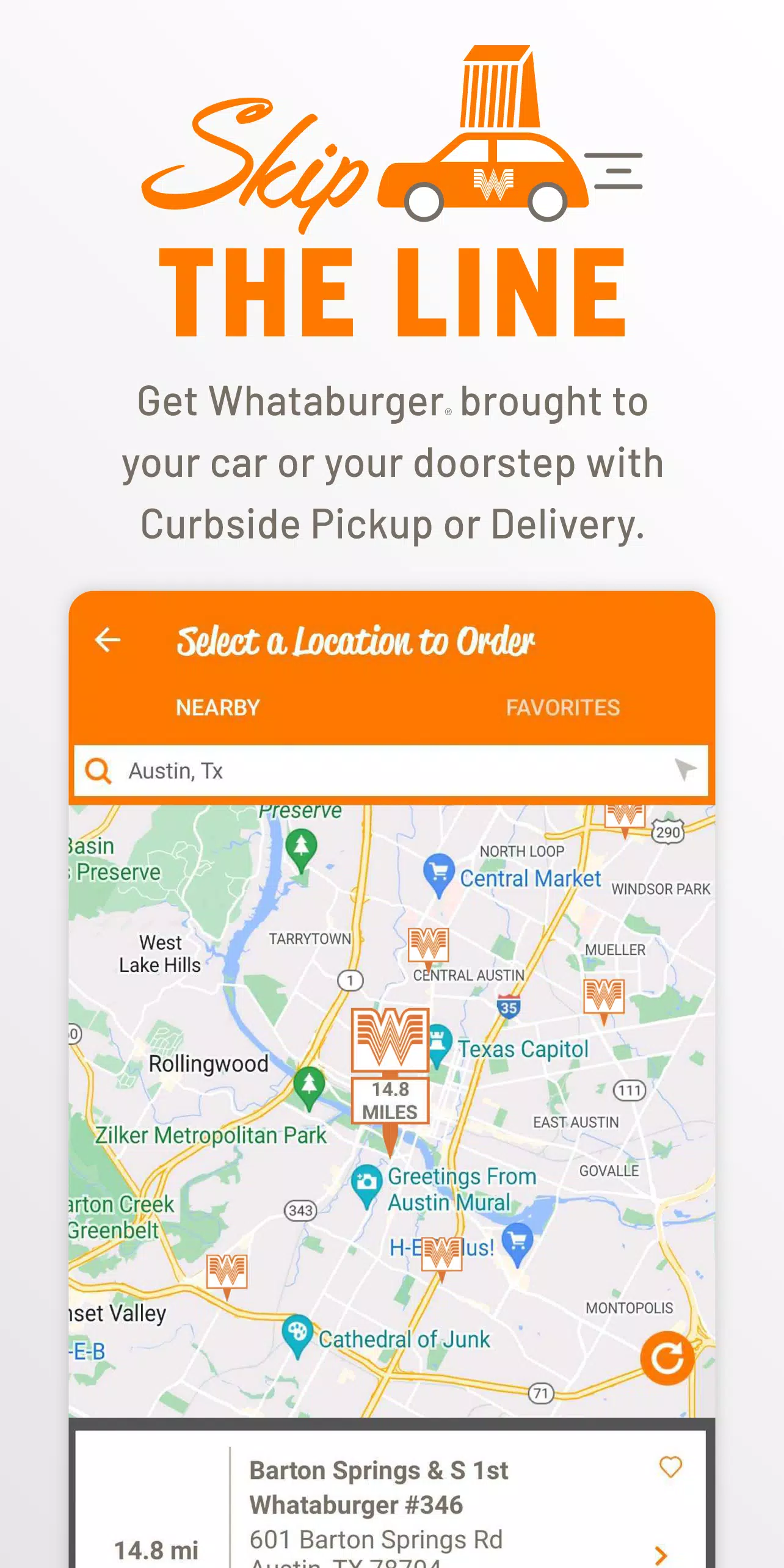 Whataburger应用截图第2张