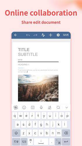 Document Editor:Word,Sheet,PDF スクリーンショット 3