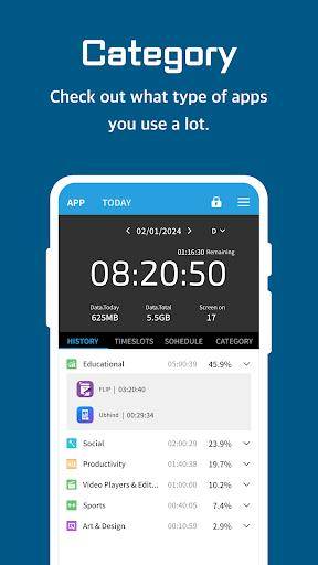 UBhind: Mobile Time Keeper Скриншот 3