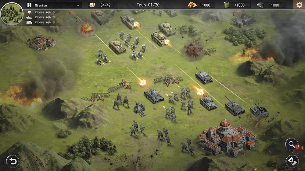 World War 2: Strategy Games Screenshot 1