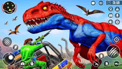 Wild Dinosaur Hunting Game应用截图第1张