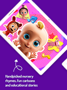 KIDSY Baby Kids Nursery Songs Captura de pantalla 2