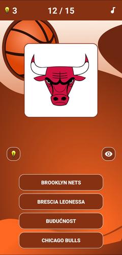 Basketball Logo Quiz Captura de pantalla 0