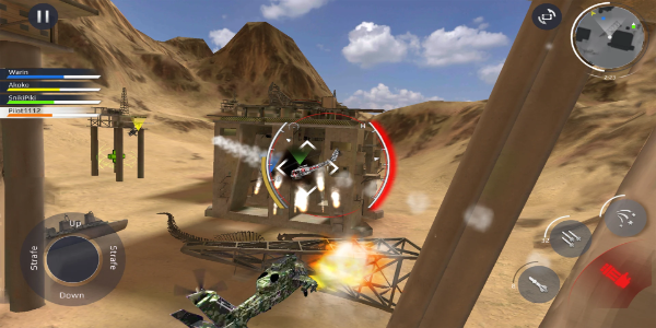 SkyBreakers Helicopters Captura de tela 2