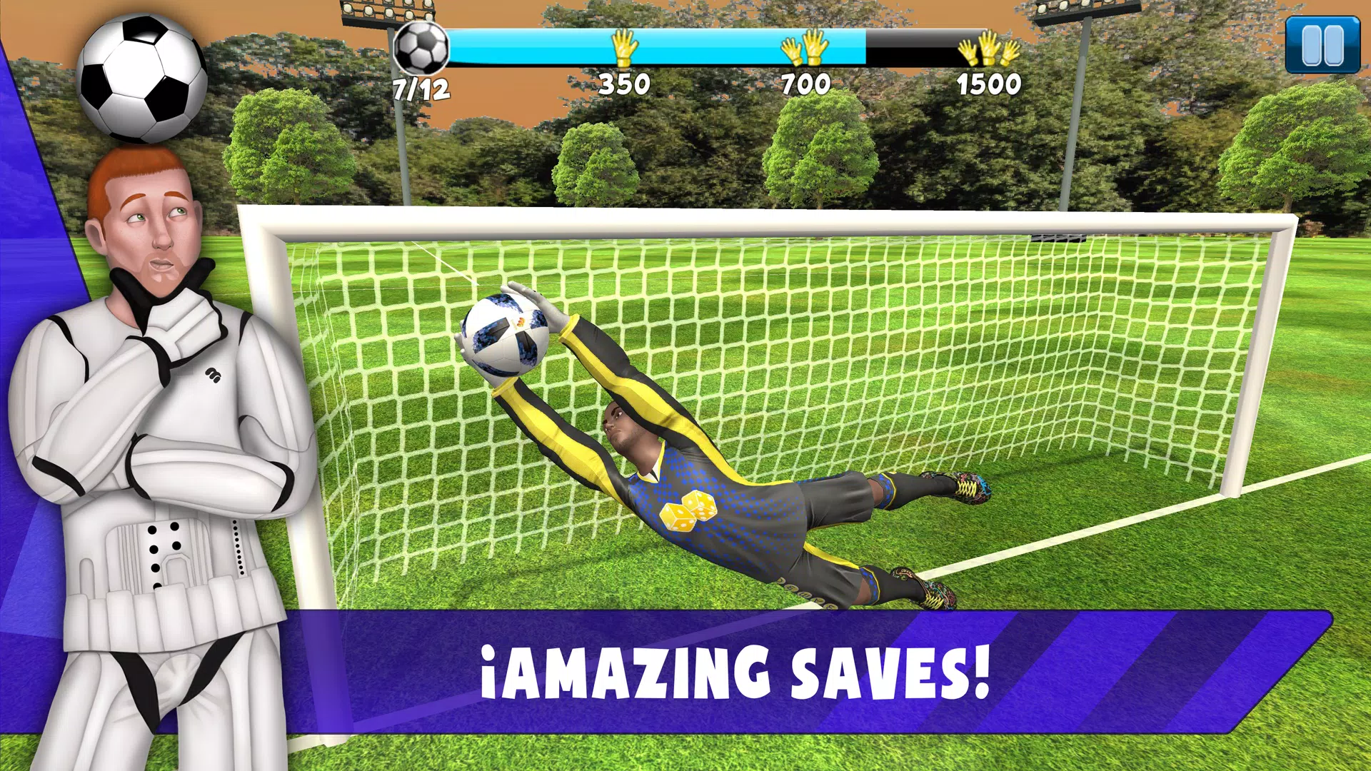 Soccer Goalkeeper 2024 スクリーンショット 1