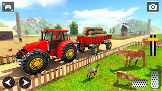 Tractor Simulator Farming Game Captura de tela 0