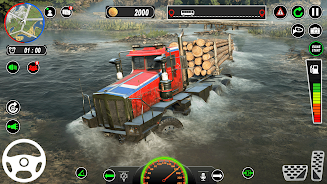 Offroad Mud Truck Simulator 3D Captura de tela 1