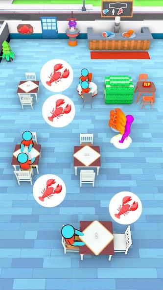 Idle Burger Shop: Cafe Tycoon Mod Screenshot 2