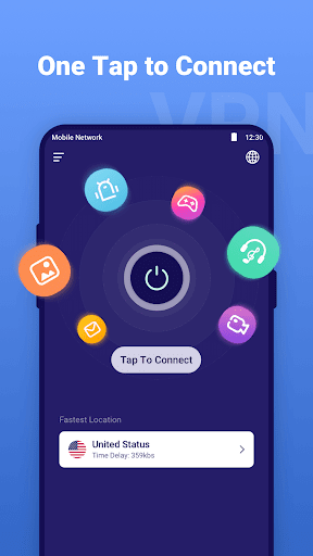 Speed VPN Proxy: Fast, Private应用截图第0张