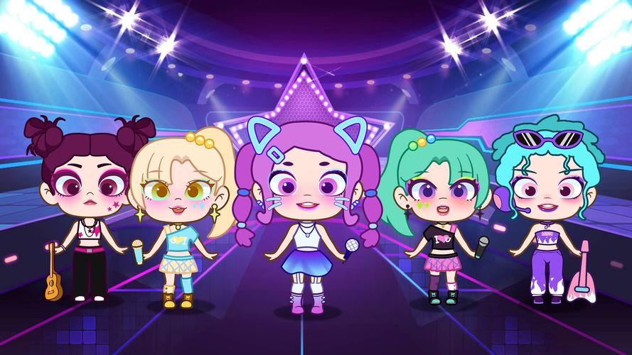 Jogos de meninas: vestir doll Captura de tela 3