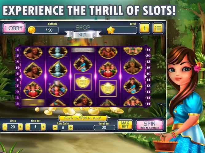Wizard Of Wonderland Slots Captura de tela 2