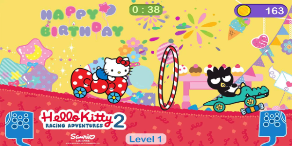 Hello Kitty games - car game應用截圖第2張