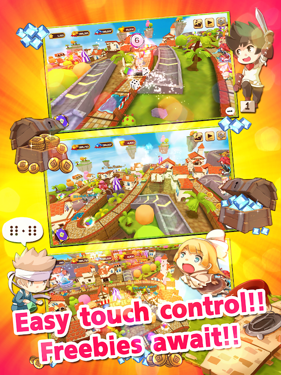 Dice Legend: Snake and Ladder应用截图第1张