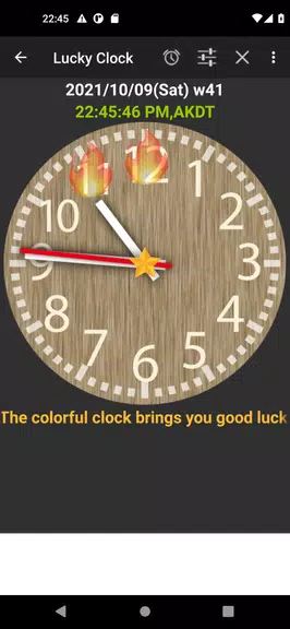 Rainbow Clock 스크린샷 2