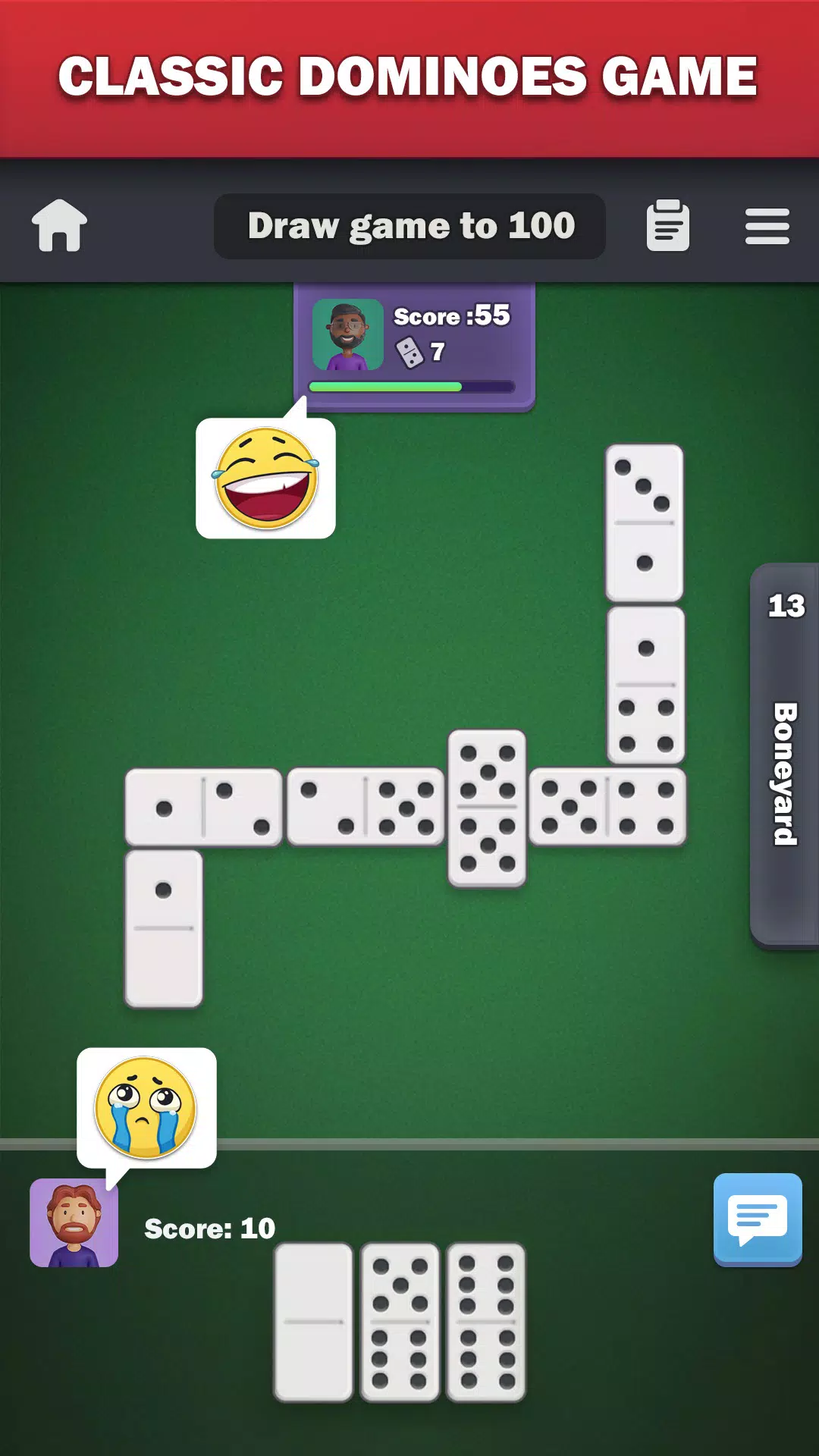 Dominoes online - play Domino! Captura de tela 0