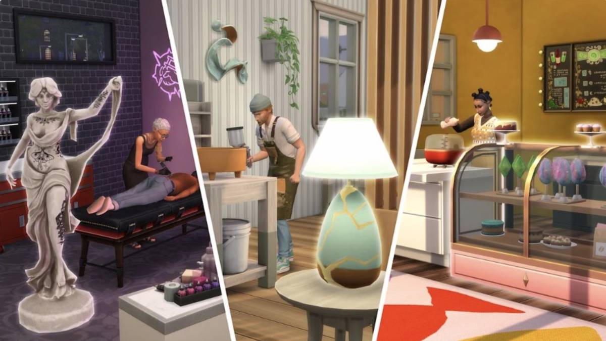 Керамика в Sims 4 Business & Hobbies