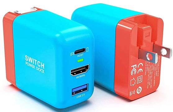 Économisez 50% sur ce chargeur de quai de commutateur Nintendo Portable pratique pratique