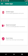 Delete apps - Uninstall apps Captura de tela 0