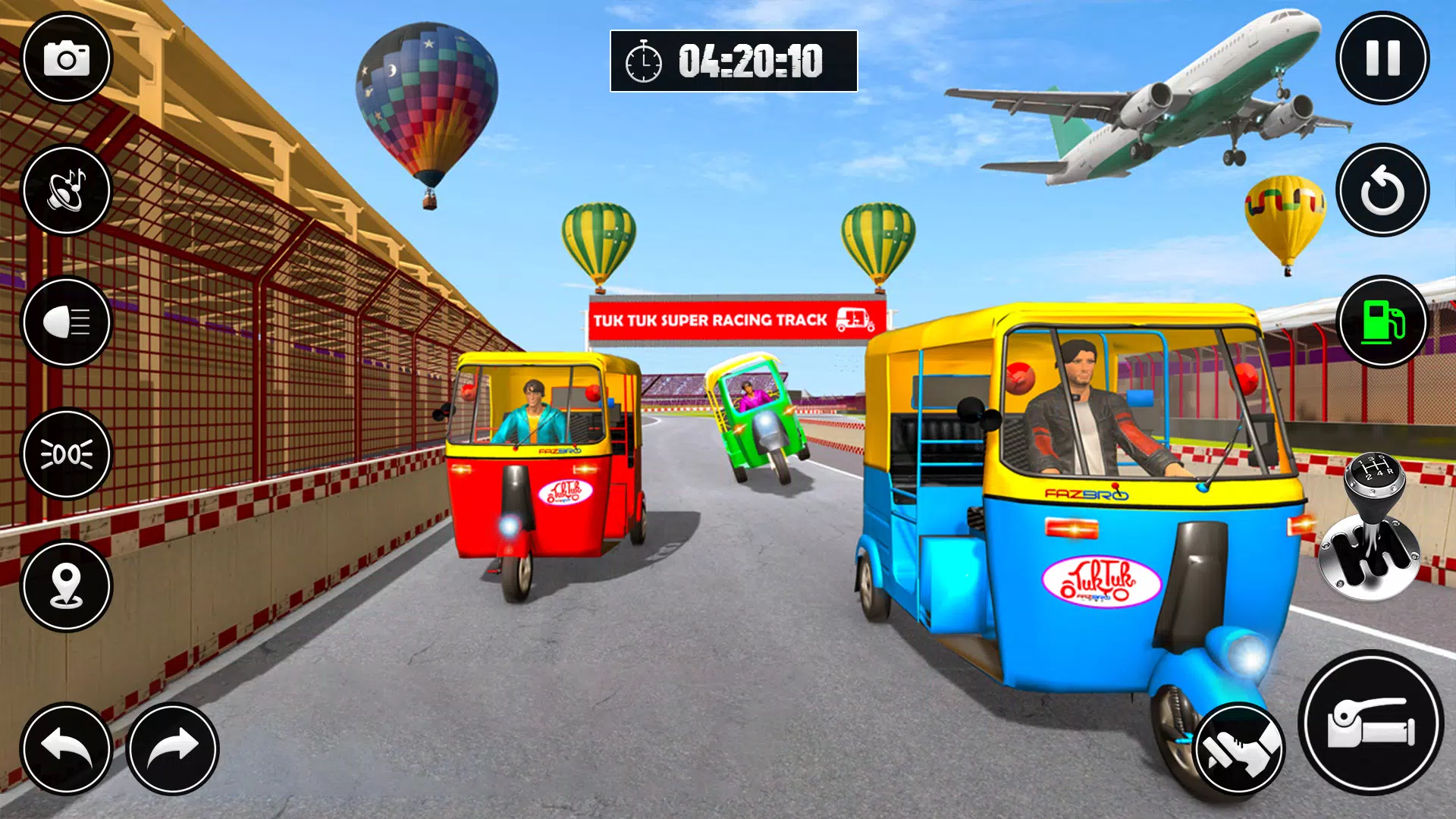 City Taxi Auto Rickshaw Game 스크린샷 2