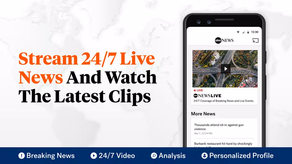 ABC News: Breaking News Live應用截圖第0張