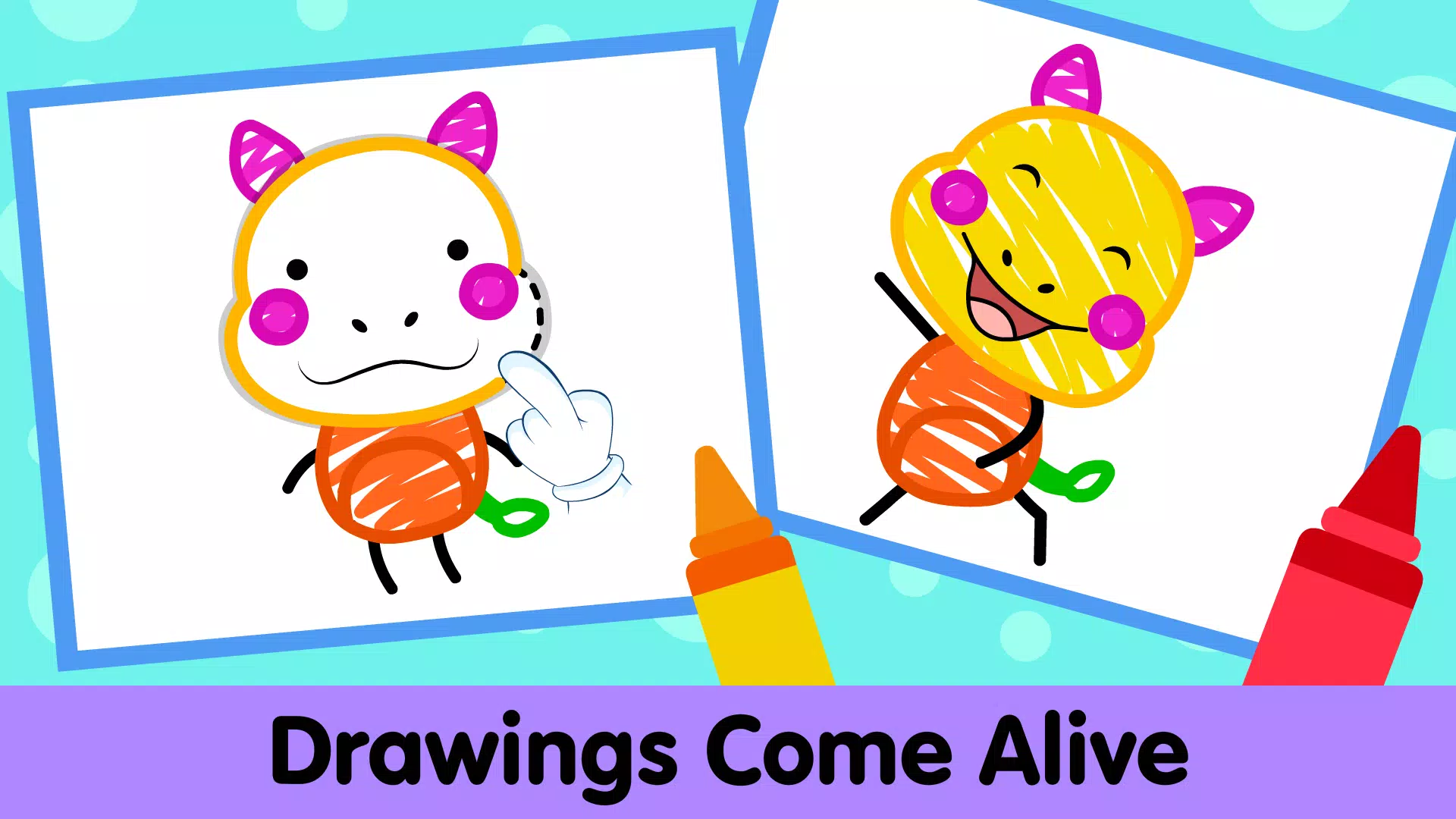 Kids Drawing & Painting Games Captura de pantalla 0