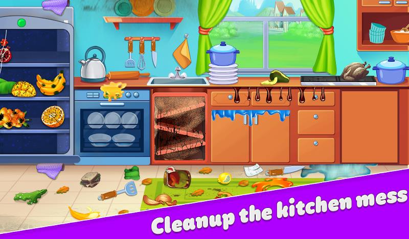 Dream Home Cleaning Game Wash スクリーンショット 0