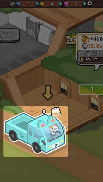 Idle Cat Tycoon Скриншот 1