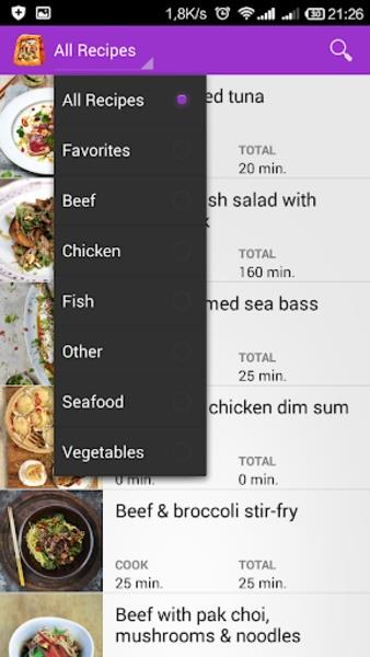 Asian Recipes Screenshot 3