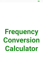 Frequency Converter 스크린샷 1