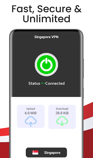 Singapore VPN - Unlimited Fast Captura de pantalla 3