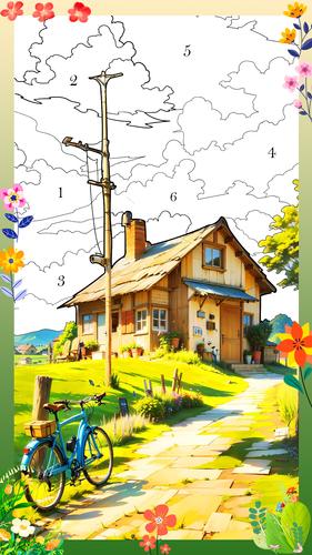 Happy Festival Coloring Games应用截图第3张